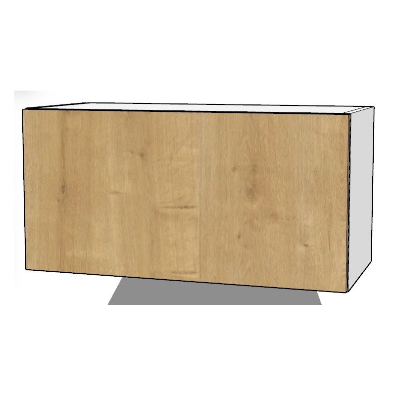 Meuble haut une porte relevable. Cuisine sur-mesure.