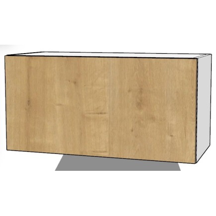 Meuble haut une porte relevable. Cuisine sur-mesure.