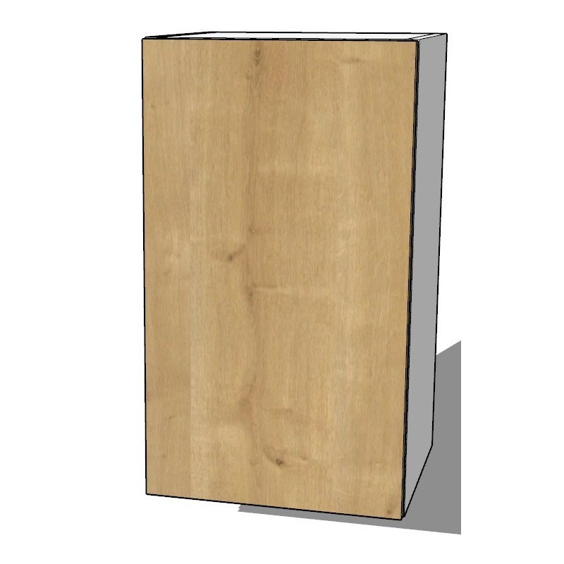 Meuble haut une porte. cuisine sur mesure.