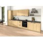 Colonne de cuisine sur mesure pour frigo avec porte relevable