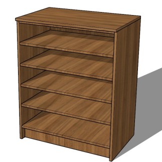 Meuble étagères personnalisable