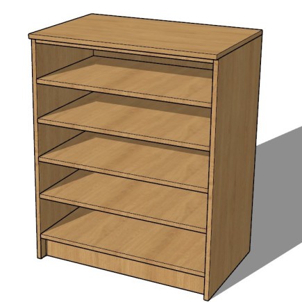 Meuble étagères personnalisable