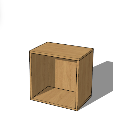 Cube de rangement personnalisable