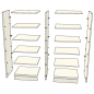 Meuble de rangement multi-colonne personnalisable