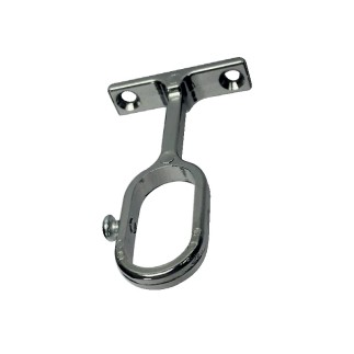 Piton ovale pour tubes de penderie