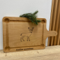 Planche à découper en bois de hêtre personnalisable