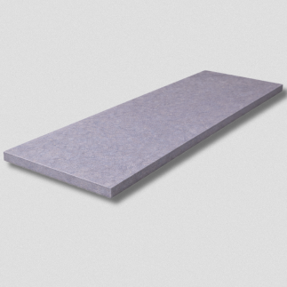 MDF teinté dans la masse Valchromat - Gris clair