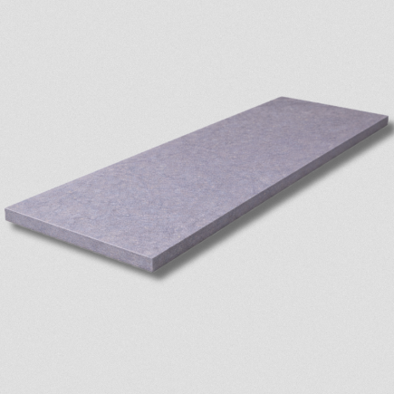 MDF teinté dans la masse Valchromat - Gris clair