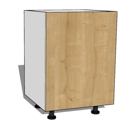 Meuble bas de cuisine sur mesure une porte