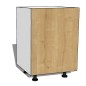 Meuble bas de cuisine sur mesure une porte