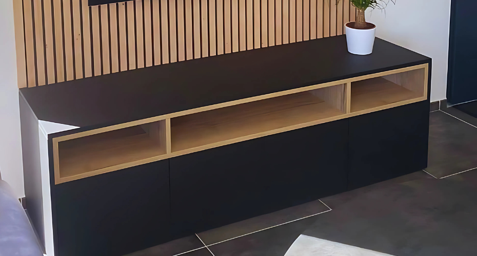 meuble TV sur mesure Menuikit