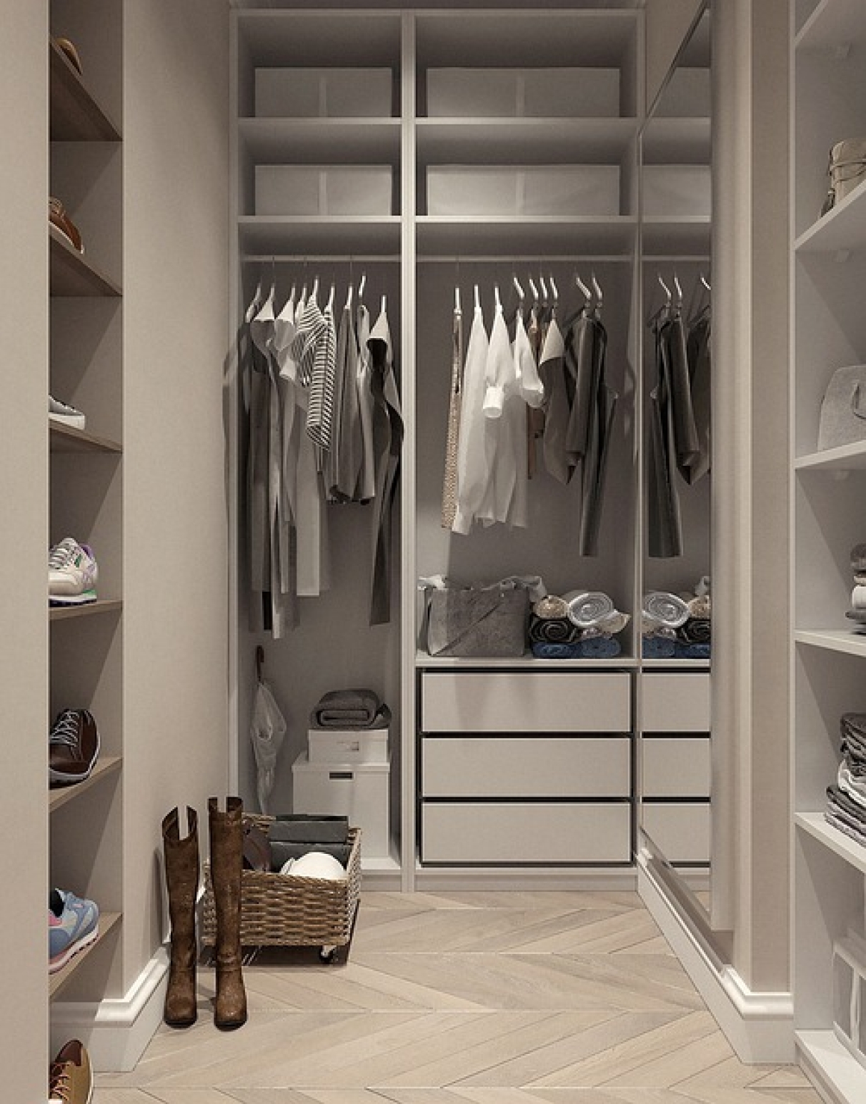Aménager un dressing sur mesure pour le printemps : les bonnes dimensions à prévoir