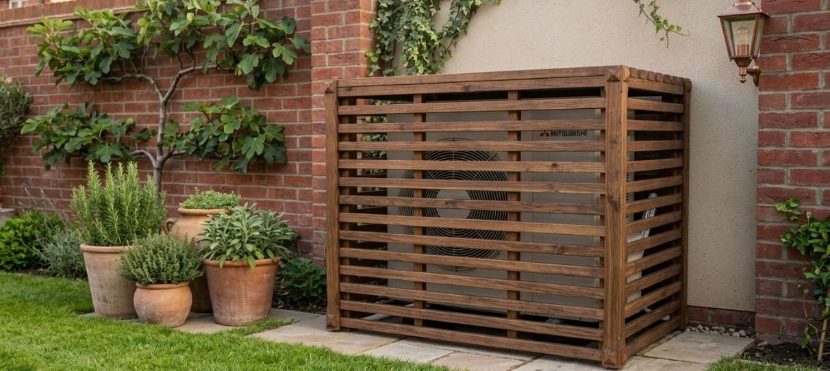 Fabriquer un cache-climatisation en bois : guide simple