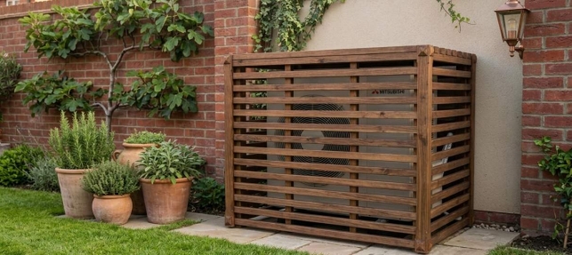 Fabriquer un cache-climatisation en bois : guide simple